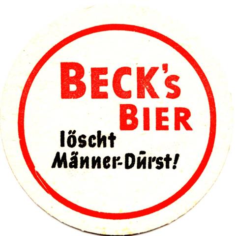bremen hb-hb becks rund 180 2b (1150 jahre itzehoe 1960-schwarzrot)